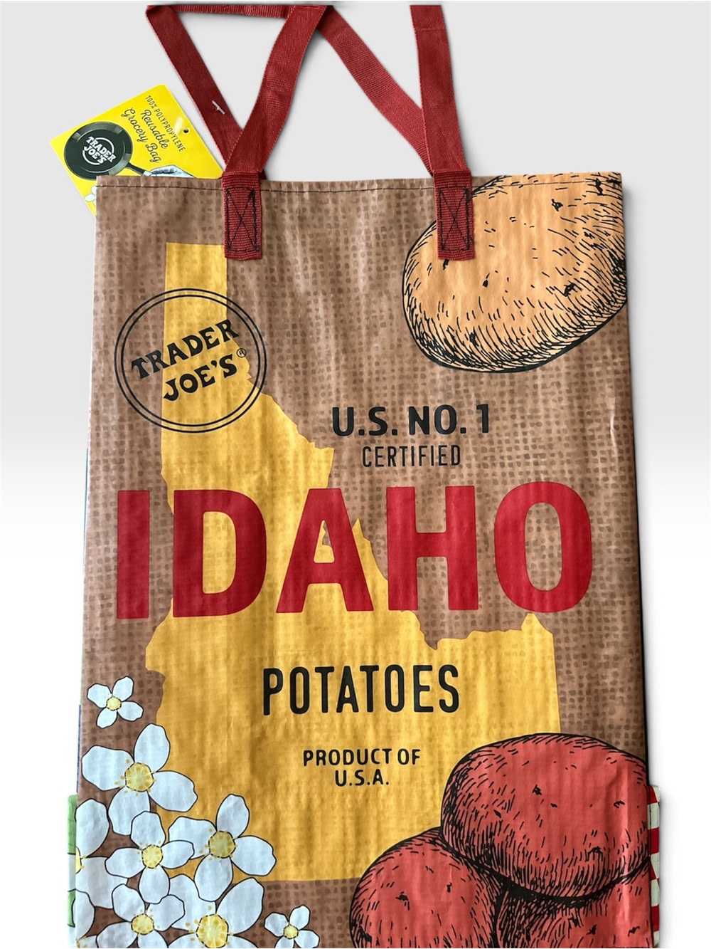 Trader Joe’s 2024 Idaho Reusable Grocery Bag